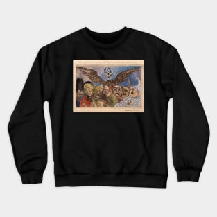 De hoofdzonden beheerst door de dood, James Ensor Crewneck Sweatshirt